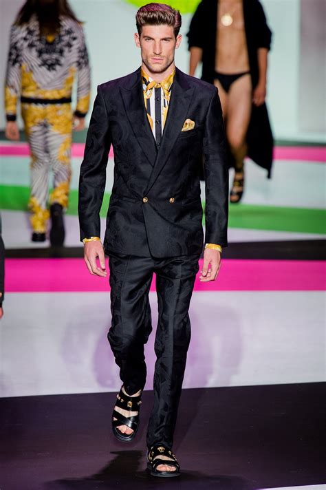 completo elegante versace uomo